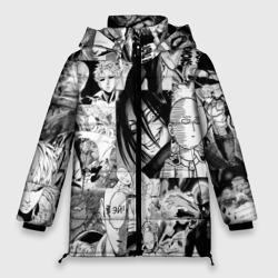 Женская зимняя куртка Oversize One-Punch Man Ванпачмен