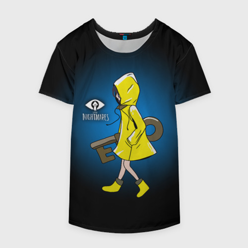 Накидка на куртку 3D Little Nightmares, цвет 3D печать - фото 4