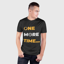 Мужская футболка 3D Slim One More Time - фото 2
