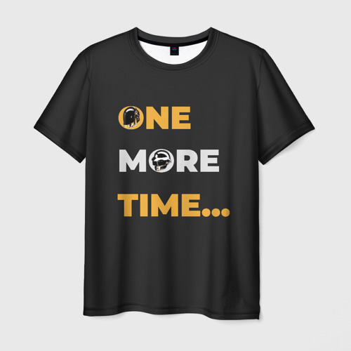 Мужская футболка 3D One More Time, цвет 3D печать