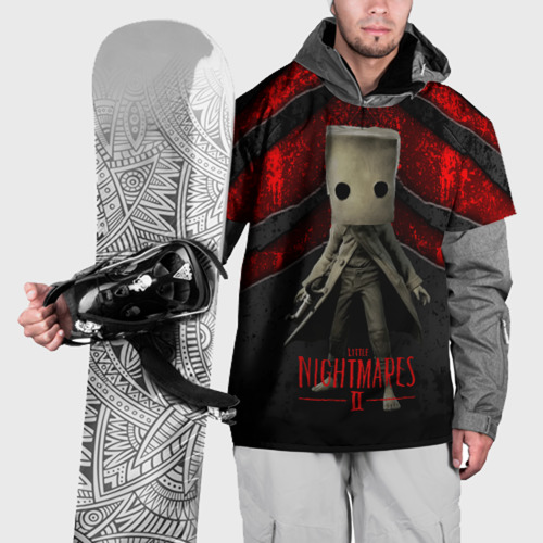 Накидка на куртку 3D Little Nightmares 2 art, цвет 3D печать