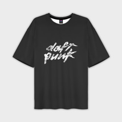 Мужская футболка oversize 3D Daft Punk