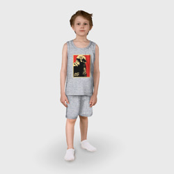 Детская пижама с шортами хлопок Daft Punk - фото 2