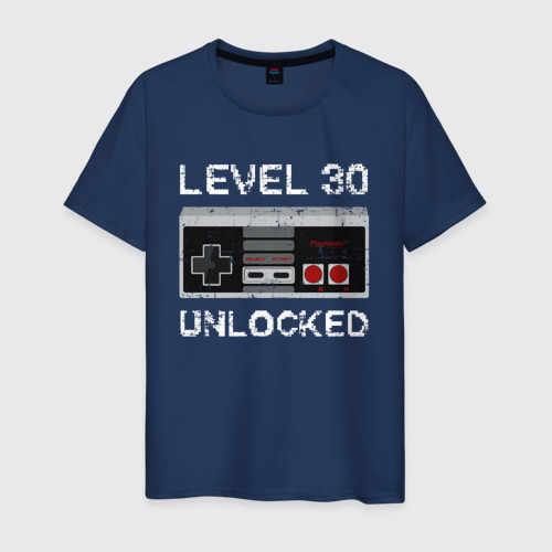 Мужская футболка хлопок Level 30 Unlocked 