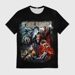 Мужская футболка 3D Powerwolf