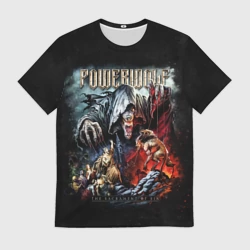 Мужская футболка 3D Powerwolf