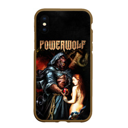 Чехол для iPhone XS Max матовый Powerwolf