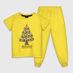 Детская пижама хлопок Avocado Christmas Tree