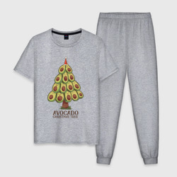 Мужская пижама хлопок Avocado Christmas Tree
