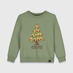 Детский свитшот хлопок Avocado Christmas Tree