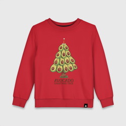 Детский свитшот хлопок Avocado Christmas Tree