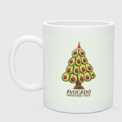 Кружка керамическая Avocado Christmas Tree