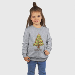 Детский свитшот хлопок Avocado Christmas Tree - фото 2
