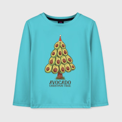 Детский лонгслив хлопок Avocado Christmas Tree