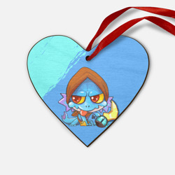Деревянная игрушка Сердце Сларк Dota 2
