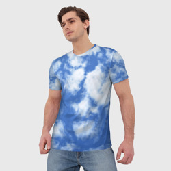 Мужская футболка 3D Облака - фото 2