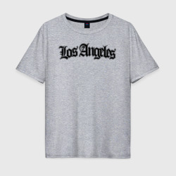 Мужская футболка хлопок Oversize Los Angeles