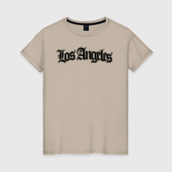 Женская футболка хлопок Los Angeles