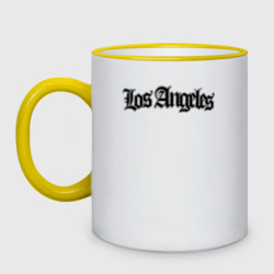Кружка двухцветная Los Angeles