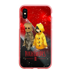 Чехол для iPhone XS Max матовый Little            Nightmares 2