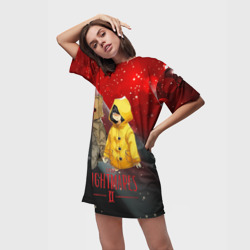 Платье-футболка 3D Little            Nightmares 2 - фото 2