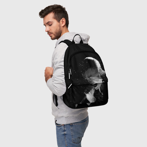Рюкзак 3D с принтом LINKIN PARK, фото на моделе #1