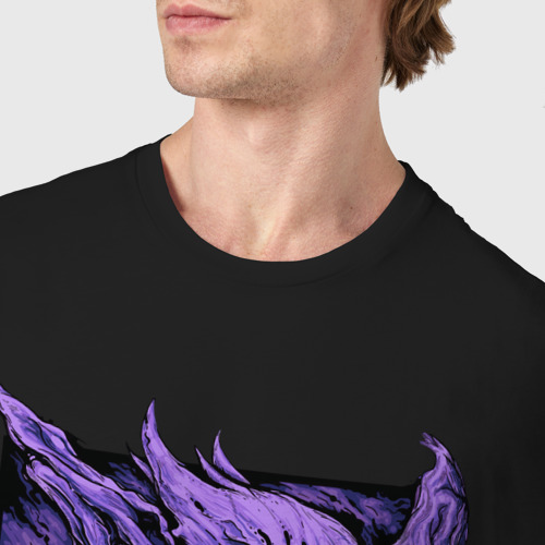 Мужская футболка хлопок Бэйн Dota 2, цвет черный - фото 6