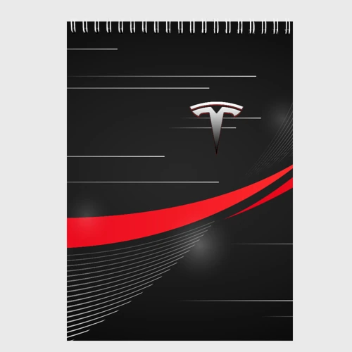 Скетчбук Tesla abstract Тесла спорт