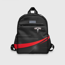 Детский рюкзак 3D Tesla abstract Тесла спорт