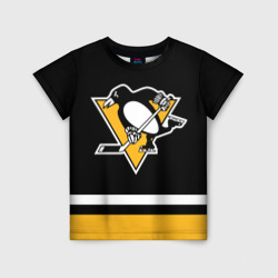 Детская футболка 3D Питтсбург Пингвинз Форма1