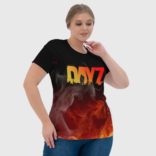 Женская футболка 3D DayZ Дейзи, цвет 3D печать - фото 6