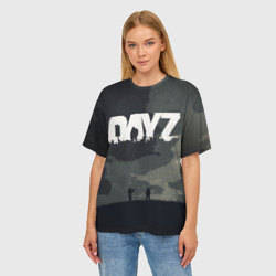 Женская футболка oversize 3D DayZ Headshot - фото 2