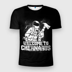 Мужская футболка 3D Slim DayZ Chernarus