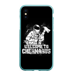 Чехол для iPhone XS Max матовый DayZ Chernarus