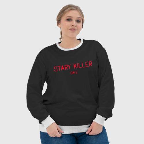 Женский свитшот 3D Stary killer, цвет 3D печать - фото 6