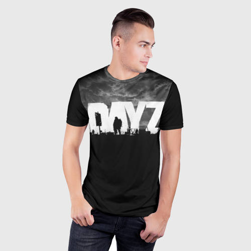 Мужская футболка 3D Slim DayZ Дейзи, цвет 3D печать - фото 3
