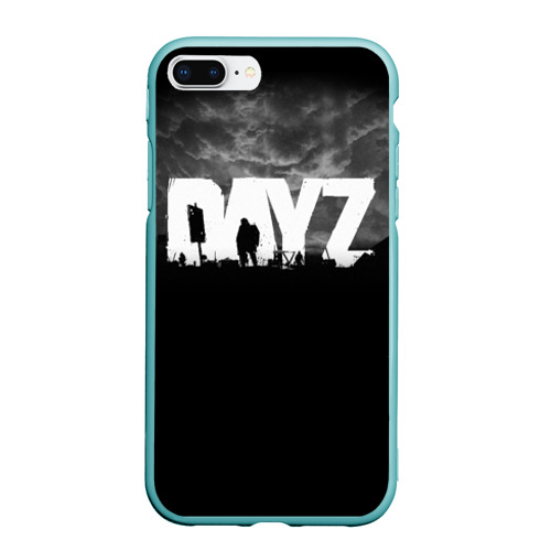 Чехол для iPhone 7Plus/8 Plus матовый DayZ Дейзи, цвет мятный
