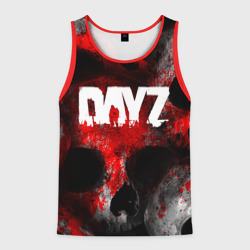 Мужская майка 3D Dayz blood skull