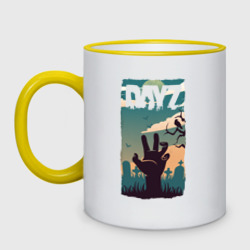 Кружка двухцветная DayZ зомби