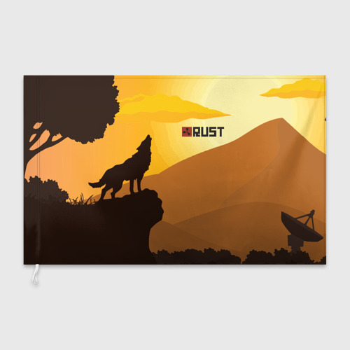 Флаг 3D Rust - фото 3
