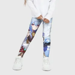 Детские леггинсы 3D Genshin Impact, Гань Юй - фото 2