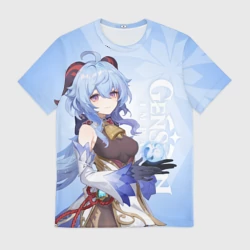 Мужская футболка 3D Genshin Impact, Гань Юй