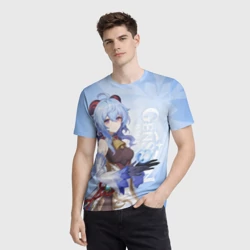 Мужская футболка 3D Genshin Impact, Гань Юй - фото 2
