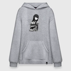 Худи SuperOversize хлопок Kurisu Makise