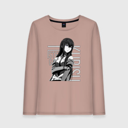 Женский лонгслив хлопок Kurisu Makise