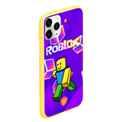 Чехол для iPhone 11 Pro Max матовый Roblox кубы - фото 2