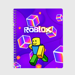 Тетрадь Roblox кубы