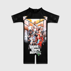 Детский купальный костюм 3D Grand Theft Auto Five