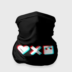 Бандана-труба 3D Любовь, смерть и роботы