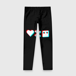 Детские леггинсы 3D Любовь, смерть и роботы